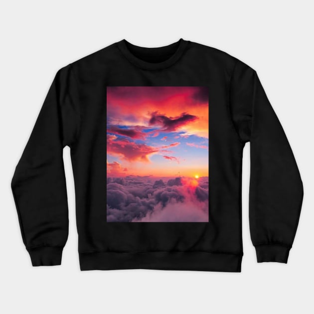 Rising Dawn Crewneck Sweatshirt by PhoenixFang1